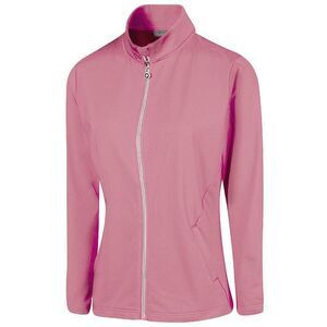 Island Green Womens/Ladies Essential Golf Jacket / Pink